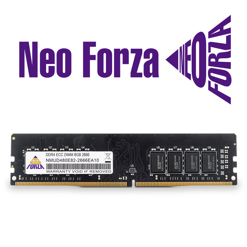 8 GB DDR4 2666MHz NEOFORZA CL19 (NMUD480E82-2666EA10)