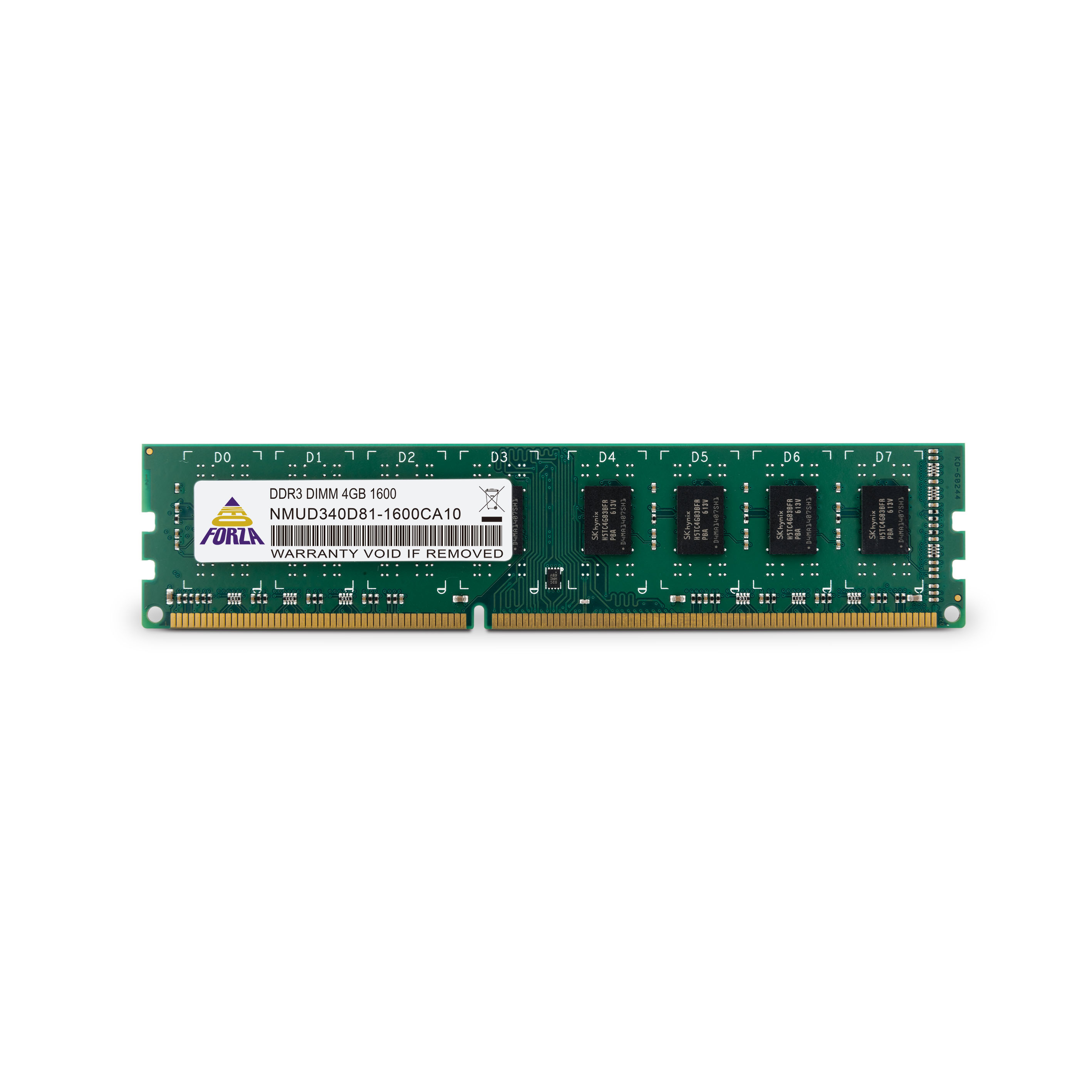 4 GB DDR3 1600MHz NEOFORZA CL11 (NMUD340C81-1600DA10)