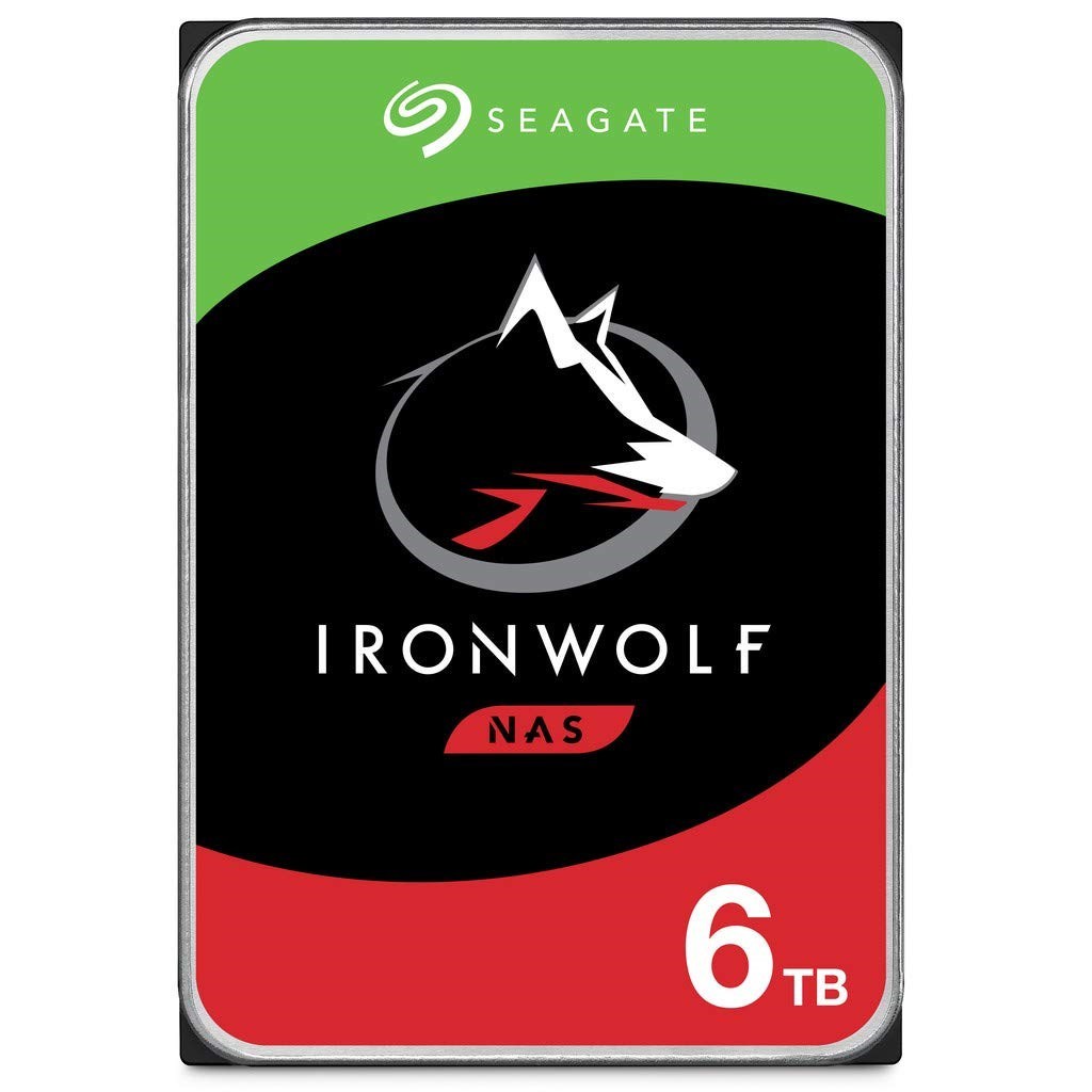 SEAGATE IRONWOLF 6 TB 256MB SATA3 256MB 180TB/Y NAS (ST6000VN001)