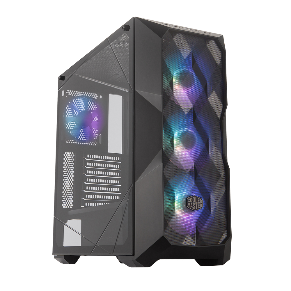 COOLER MASTER MB TD500 650W 80+BRONZE 4x12CM FAN USB3.2 PENCERELI ATX SIYAH KASA