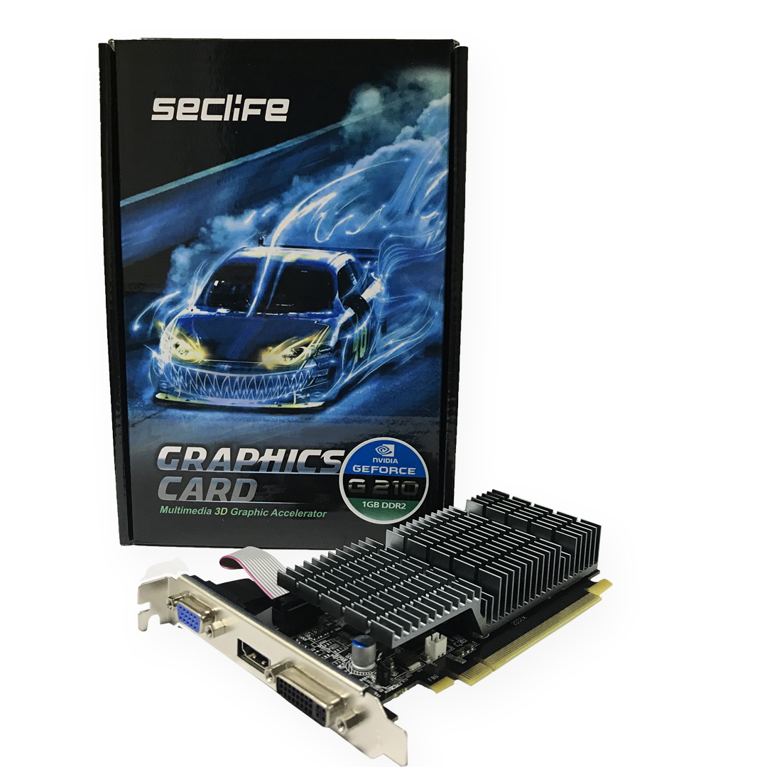 SECLIFE GT210 1GB DDR3 64BIT HDMI/DVI/VGA LP