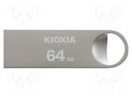 64 GB USB2.0 U401 KIOXIA METALIK GRI (LU401S064GG4)