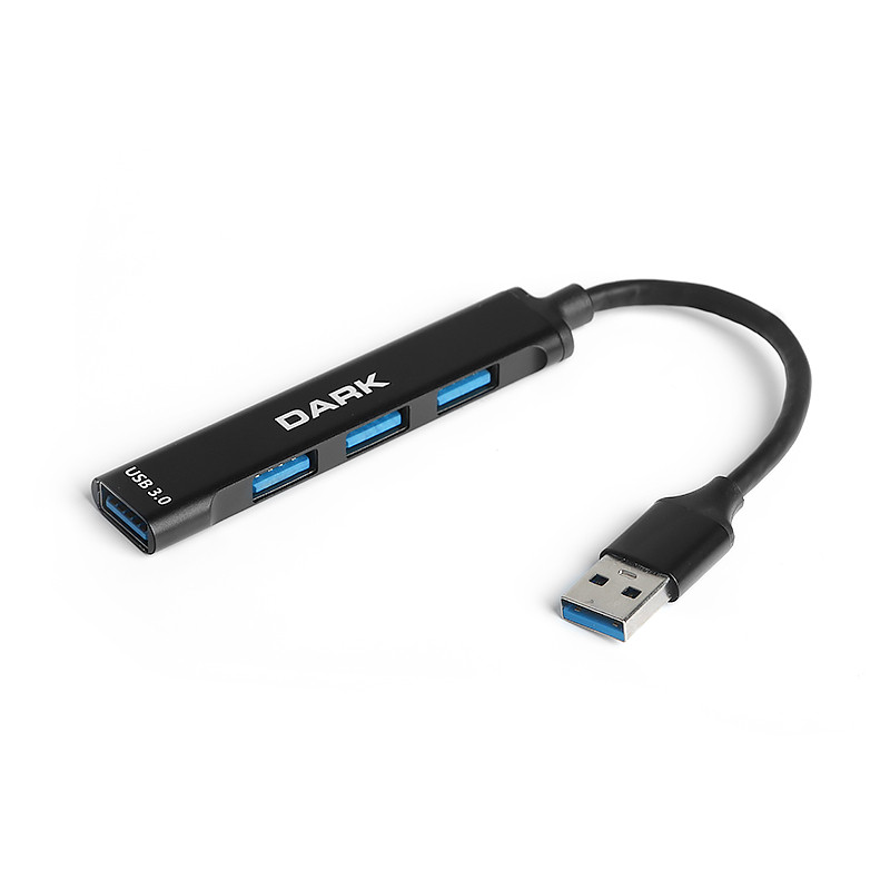 DARK CONNECT MASTER X4 USB3.0 TO 3xUSB2.0/1xUSB3.0 HUB SIYAH (DK-AC-USB310)