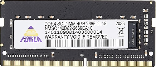 4 GB DDR4 2666 MHz NEOFORZA CL19 1.2V SODIMM (NMSO440D82-2666EA10)