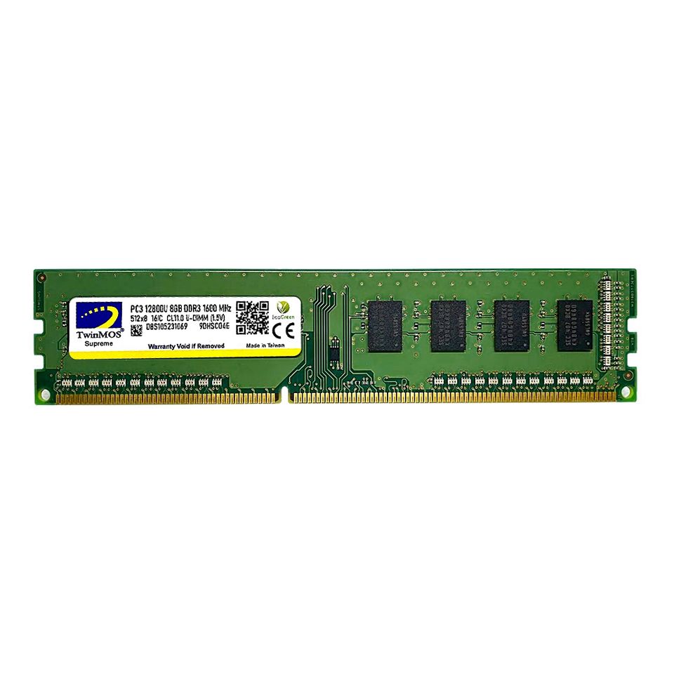 8 GB DDR3 1600MHz TWINMOS 1.5V (MDD38GB1600D)