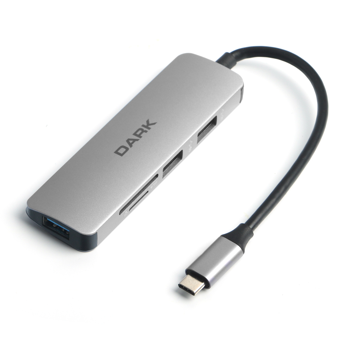 DARK DK-AC-U31X37 3 PORT USB3.2/TF/SD USB3.2 TYPE-C HUB