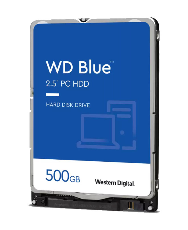WD BLUE 500 GB 5400RPM 2.5" 128MB SATA3 (WD5000LPZX)