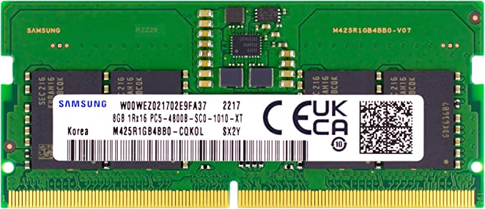 8 GB DDR5 4800 MHz SAMSUNG CL40 SODIMM  KUTUSUZ (M425R1GB4BB0-CQKOD)