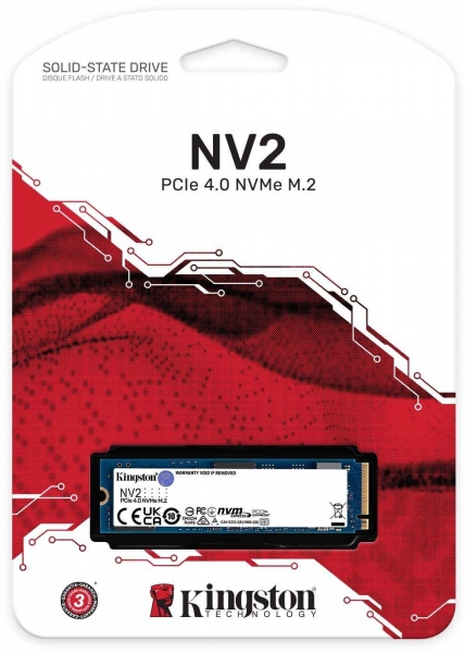 KINGSTON NV2 250 GB NVMe GEN4 SSD 3000/1300 (SNV2S/250G)