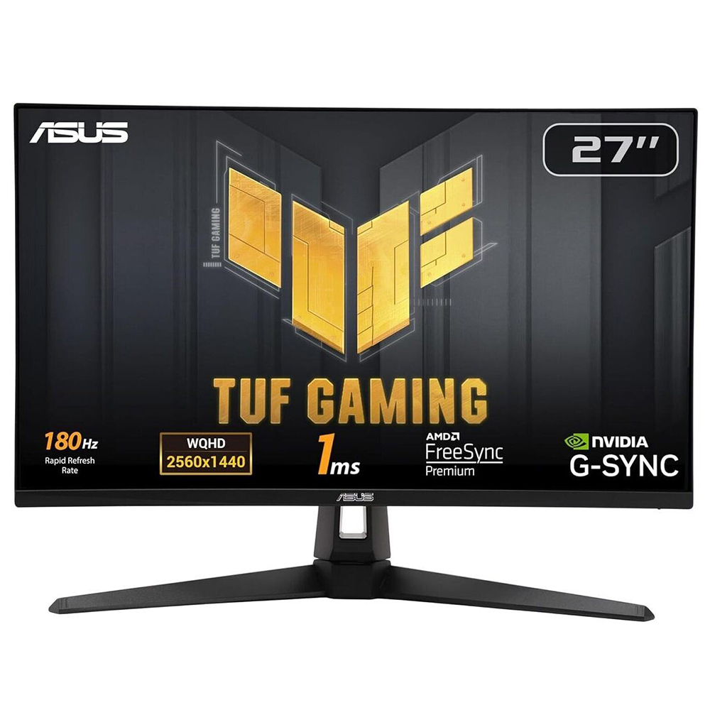 ASUS 27" TUF GAMING VG27AQ3A 2560x1440 1MS 180Hz DP/2xHDMI +VESA +SPEAKER