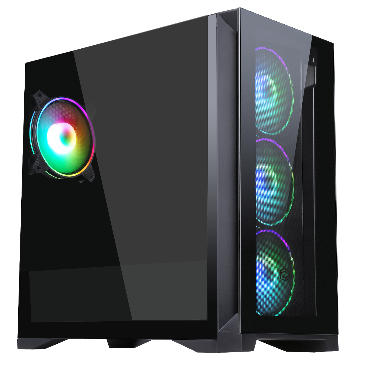 FRISBY FC-9450G 750W 80+BRONZE USB3.0 4x12CM RGB FAN MID TOWER E-ATX SIYAH KASA