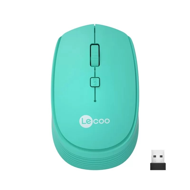 LECOO WS202 USB KABLOSUZ MOUSE TURKUAZ
