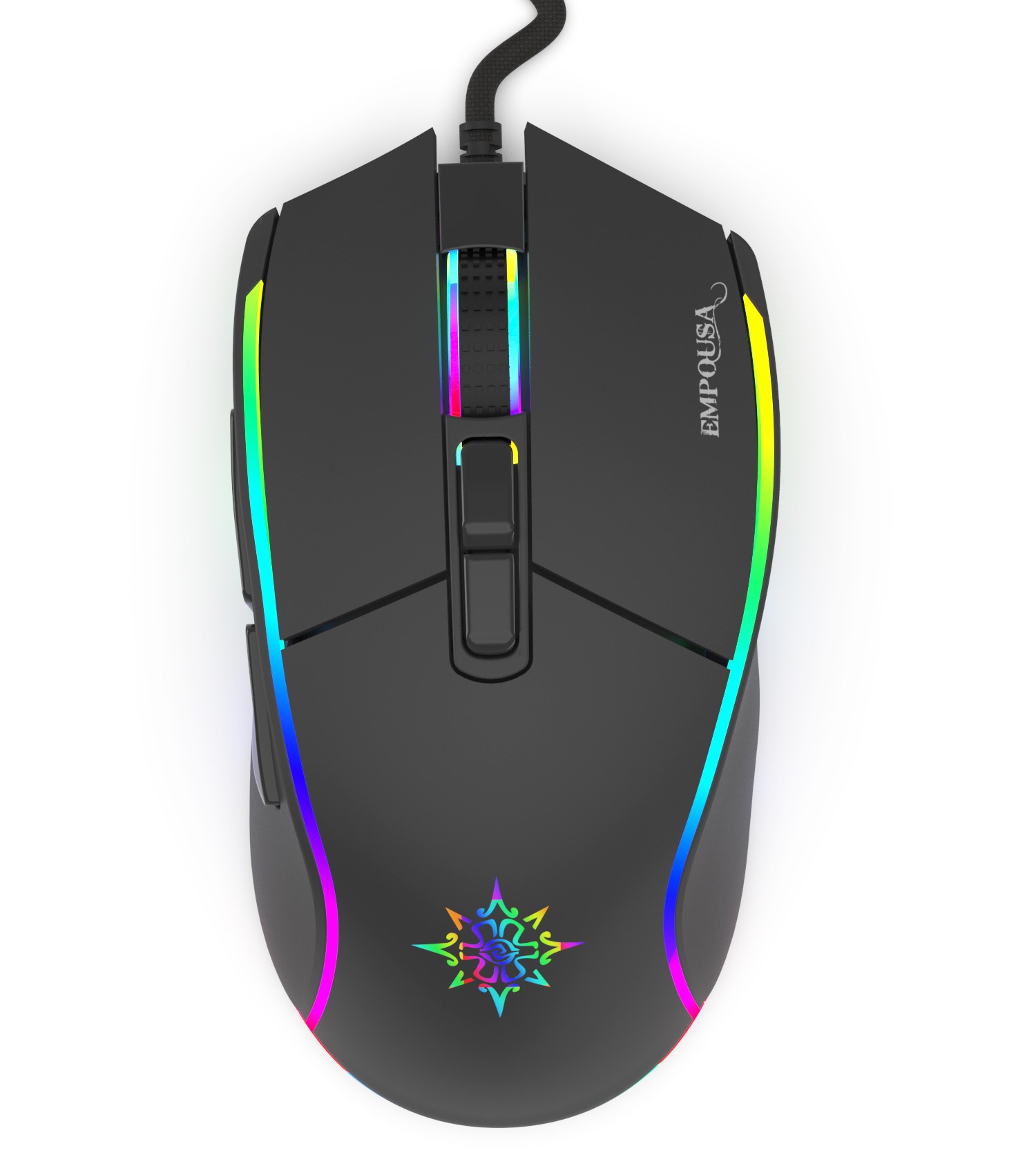 INCA IMG-GT16 USB KABLOLU MAKRO TUSLU RGB GAMING MOUSE SIYAH