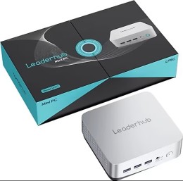 LEADERHUB LP5C İ5-12450HX 16GB DDR4 RAM 512GB NVME M2 SSD WINDOWS 11 PRO WIFI6 USB 3.2 2XHDMI MİNİ PC
