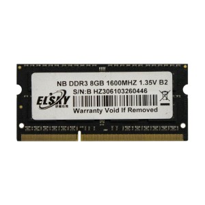 8GB ELSKY DDR3  NB 1600 MHz 1.35 SODIMM Notebook Rami