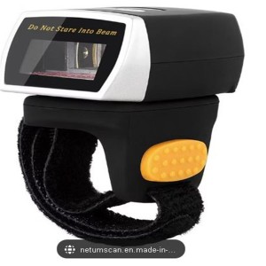 Perkon R2L 2D Karekod Yüzük Kablosuz 2.4ghz+Bluetooth Barkod Okuyucu