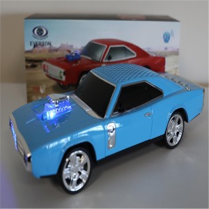 EVERTON RT-1959 Mavi (Blue) Arabalı  Bluetooth Fm-Usb-Tf-Aux Şarjlı Nostaljik Radyo