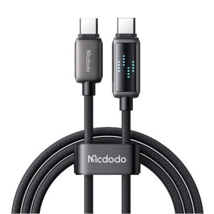 MCDODO CA-2630 36W USB-C TO LIGHTNİNG ŞARJ HIZ GÖSTERGELİ ŞARJ VE DATA KABLOSU- 1.2 M SİYAH
