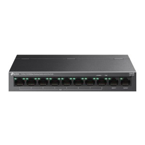 Tp-Link LS110P 8 Port 10-100 Mbps Poe+ 2 Port 10-100 Uplink Switch Metal Kasa