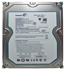 Seagate 500GB ST3500320AS 7200Rpm 32Mb Sata 3.0Gb-S 3.5 Harddisk (İthalat)