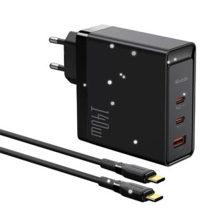 MCDODO CH-2913 140W GaN 5 Pro Şarj Adaptörü + Type-C To Type-C Şarj Kablosu