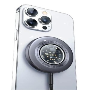 MCDODO CH-2330 15 W MagSafe Hızlı Şarj Cihazı - Koyu Gri