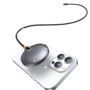 MCDODO CH-2860 15W MagQ Qi2 Masaüstü kablosuz şarj cihazı - Gri