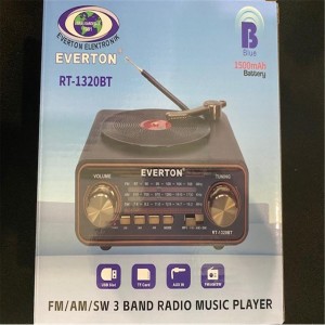 Everton RT-1320  Bluetooth Usb-Micro Plak Radyo