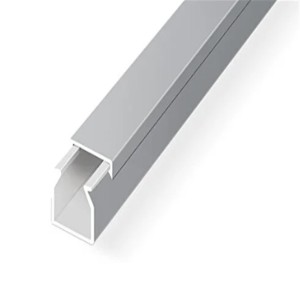 Mutlusan Kablo Kanalı 16X16 Metalik Gri Yapışkanlı 2mt (001 155 01016 20 56 )