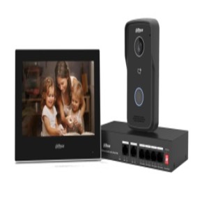 Dahua DHI-KTP03 IP Intercom Kit- Kutu İçeriği  (Dış Ünite + 7" TFT İç Ekran +Switch)