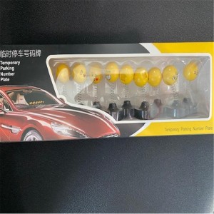 Megatech Temporary Parking Numaratör 