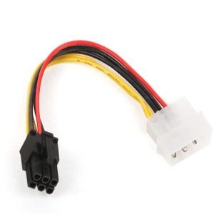 Dark"DK-CB-P103"  Molex 4Pin-6Pin PCI-EX Dönüştürücü Güç Kablosu