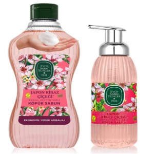 Eyüp Sabri Tuncer 1,5 ltl Japon Kiraz Çiçeği Pet Şişe Köpük Sabun