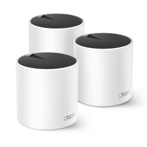 Tp-Link DECO X55 3LÜ Wi-Fi 6 AX3000 Tüm Evi Kapsayan Mesh Wifi Sistemi