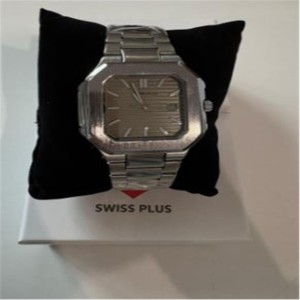 Swiss Plus Man Watch Premium Seri Model-6 RS23146 Beige-Silver