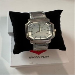 Swiss Plus Man Watch Basic Seri Model-11 ST3507AGS Max Plus Light Blue-Silver