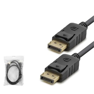HADRON HDX7860 DisplayPort Görüntü Kablosu 8K 60 Hz 1.8 m Siyah