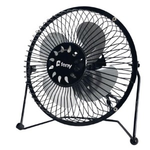 Feny FN-F87 Metal 360 Derece Dönebilen 6" Mini Masaüstü Fan 