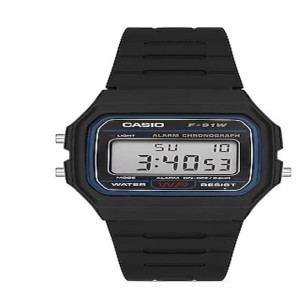 Casio Standart F-91W-1DG Siyah Kol Saati