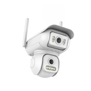 Joysee W2 6Mp 2x2.8mm İki Kamera 4IR+4Led Wifi PTZ Kamera 