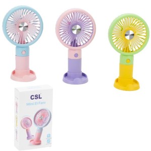 CSL XF Şarjlı Mini Fan Sarı