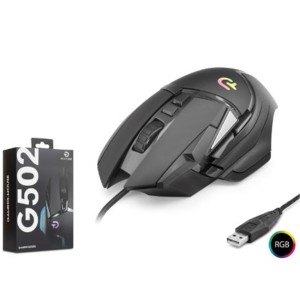 GOOD PRO G502 RGB Gaming Mouse 7200 DPI 6 Tuş 1000Hz Siyah