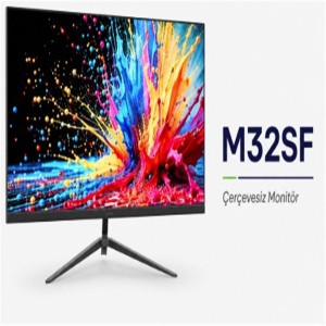 Ttec M32SF 32" VGA + HDMI FHD Çerçevesiz Led Monitör