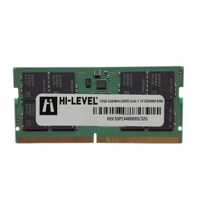 Hi-Level 32GB DDR5 5600MHz CL46 HLV-SOPC44800D5-32G Sodimm Notebook Ram 