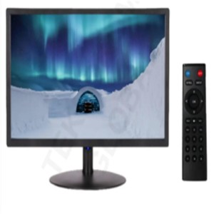OneTech 19" Led Monitör Hdmı Vga Usb Rca Hoparlörlü Uzaktan Kumandalı SESLİ + KUMANDALI