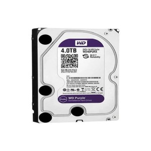 Wd 4Tb 3.5 Purple WD40PURX Sata3 5400RPM 64MB 7-24 Guvenlık Harddisk (İthalat)