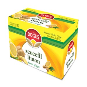 Doğuş Zencefil Limon Bitki Çayı 20x1,8 gr