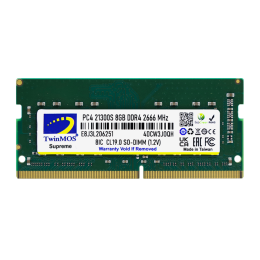 8 GB DDR4 2666MHz TWINMOS CL19 1.2V SODIMM (MDD48GB2666N)
