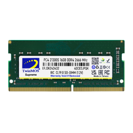 16 GB DDR4 2666MHz TWINMOS CL19 1.2V SODIMM (MDD416GB2666N)