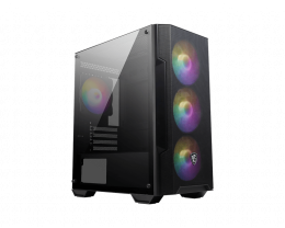 MSI MAG FORGE M100R USB3.2 4x12CM ARGB FAN PENCERELI M.ATX SIYAH KASA